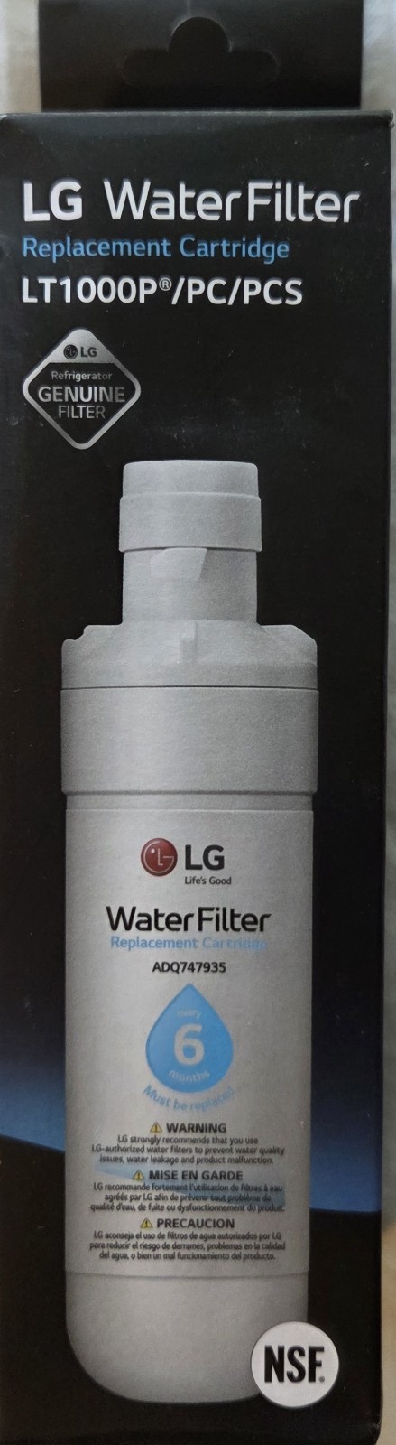 LG LT1000P/PC/PCS Refrigerator Water Filter Replacement NEW