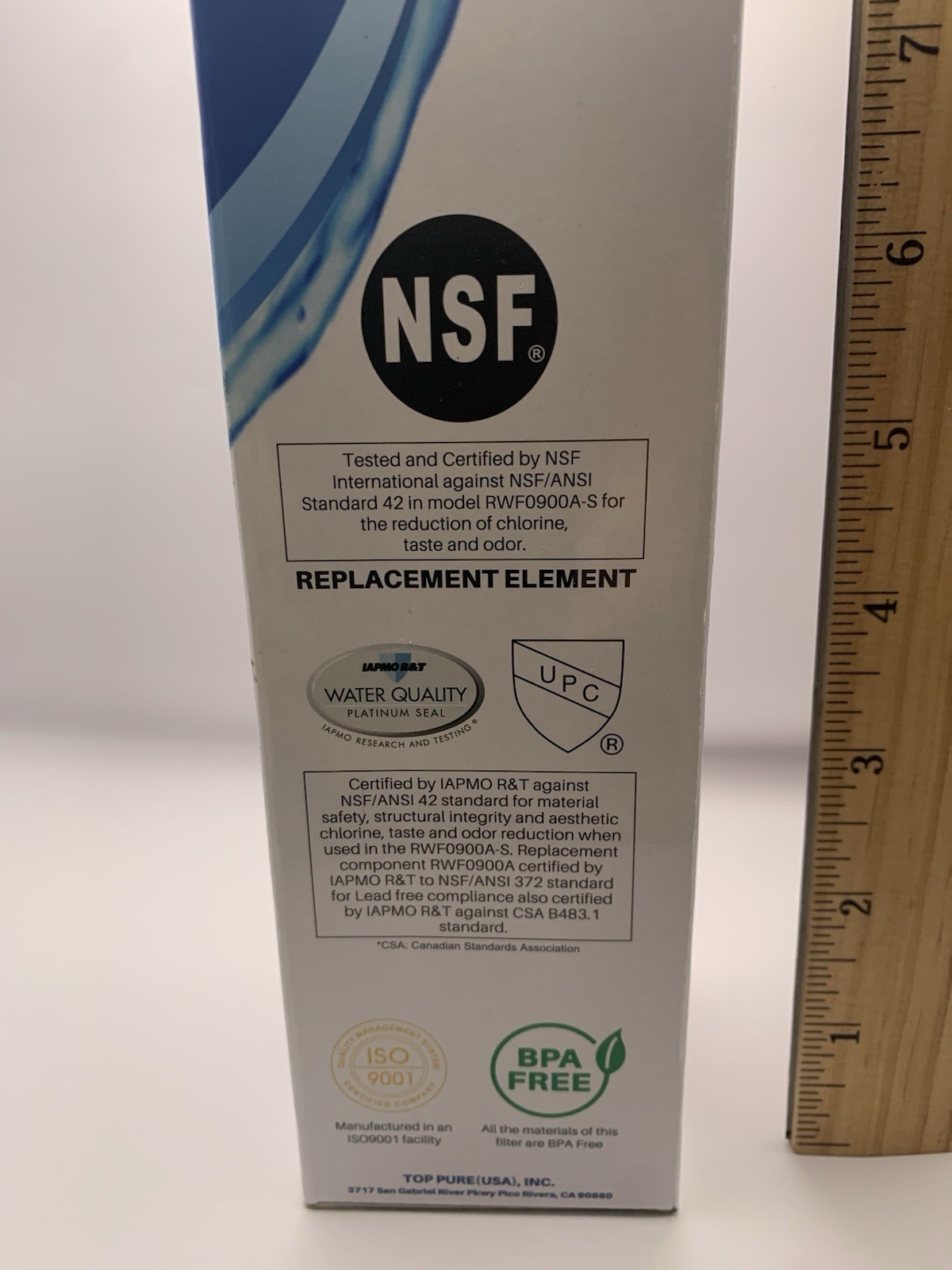 IcePure RWF0900A Replacement Refrigerator Water Filter 300 gal – New in Box