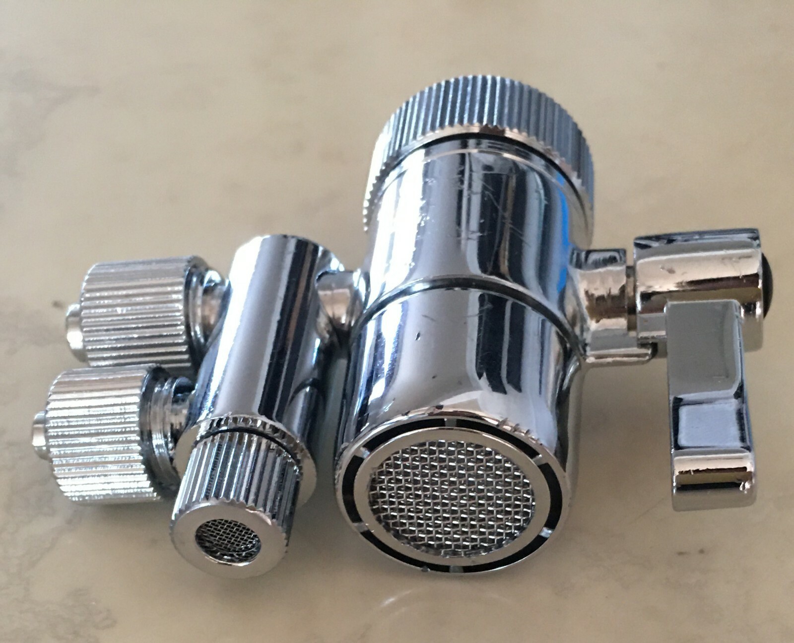 Two way Faucet Diverter Valve for 3/8″ in & 2.5/8″ out FOR eSpring Amway#