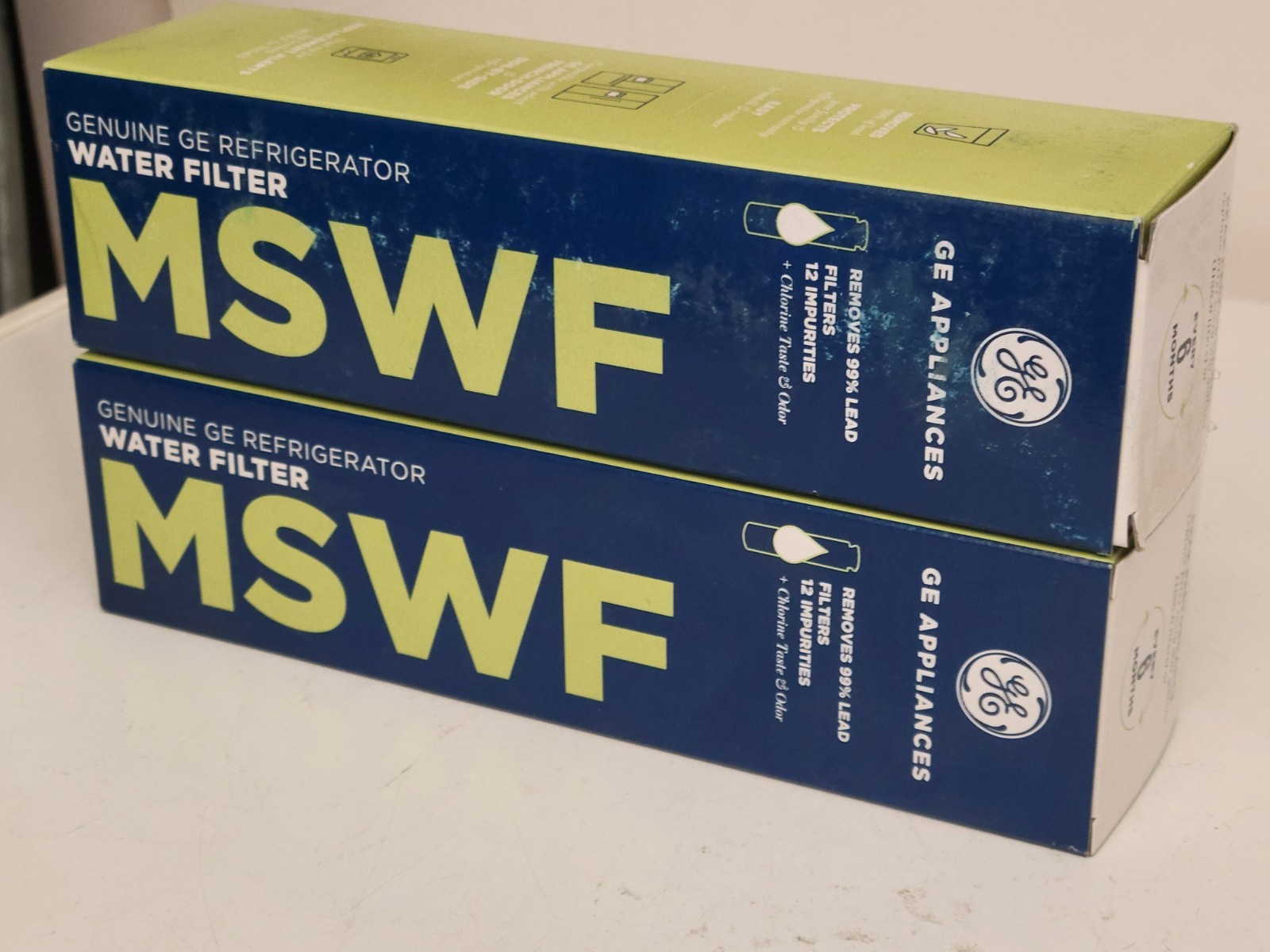 **NEW** (2) MSWF Refrigerator Water Filters for GE Appliances **GENUINE OEM**