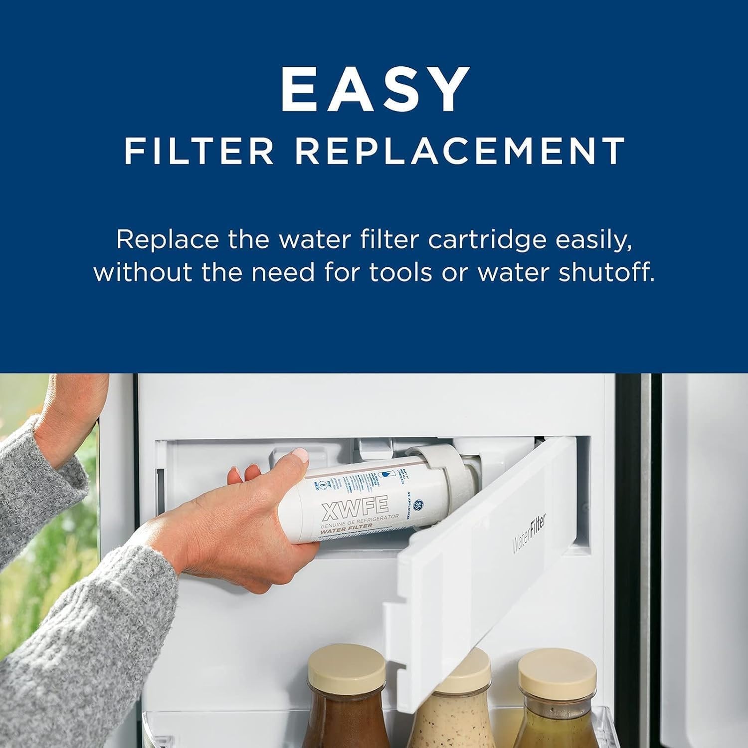 XWFE Water Filter Replacement for GΕ XWFE Water Filter-1 PACK