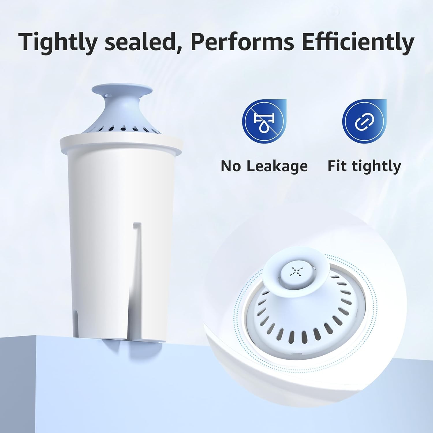 Replacement Alkaline Filters for Brita – Removes Impurities & Boosts Health