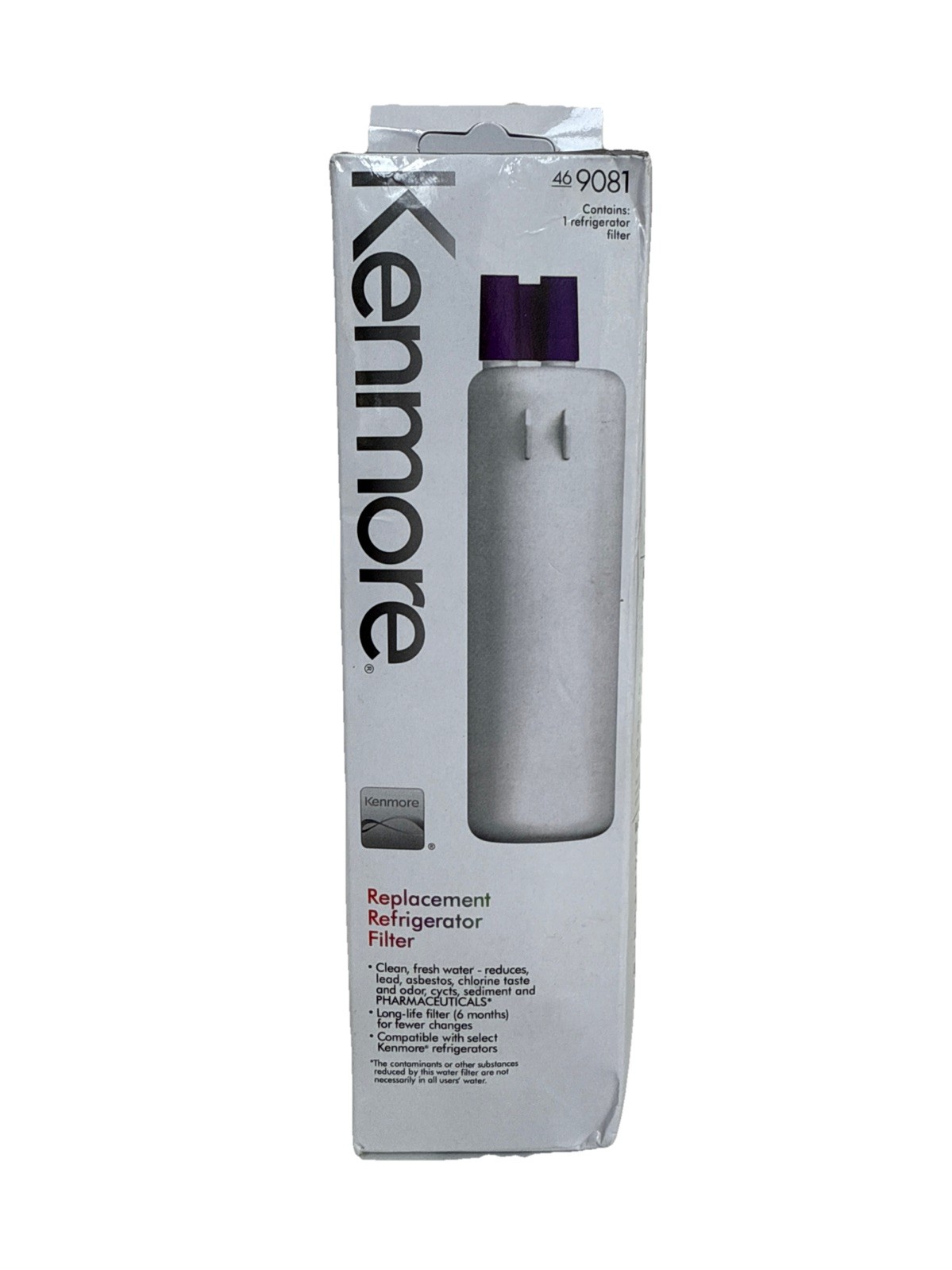 Kenmore 469081 Refrigerator Water Filter – White