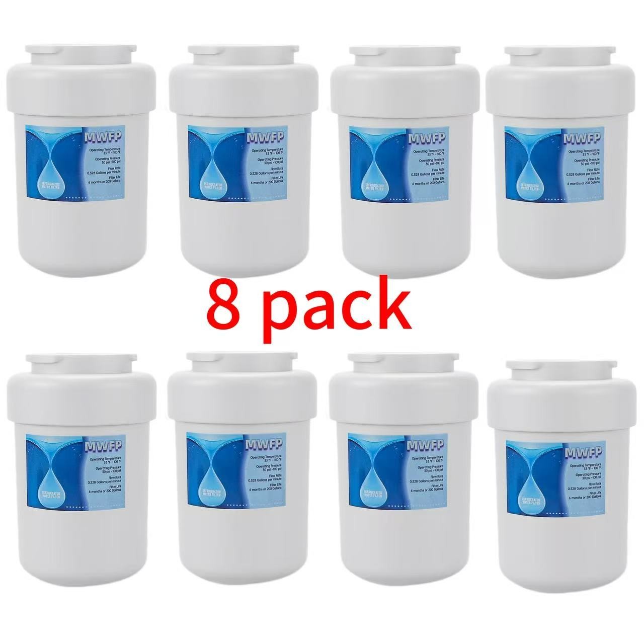 MWFP Refrigerator Water Filter Replacement for GE MWF MWFP GWF 46-9991, 46-9996