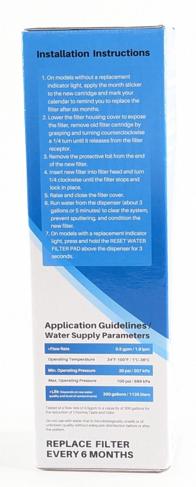 Replacement for UKF8001 Whirlpool Filter 4 – EDR4RXD1 FMM-2 Maytag Compatible