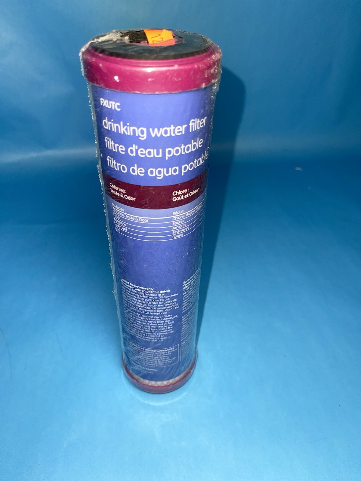 FXUTC Drinking Water Filter Cartridge Replacement Chlorine Taste Odor