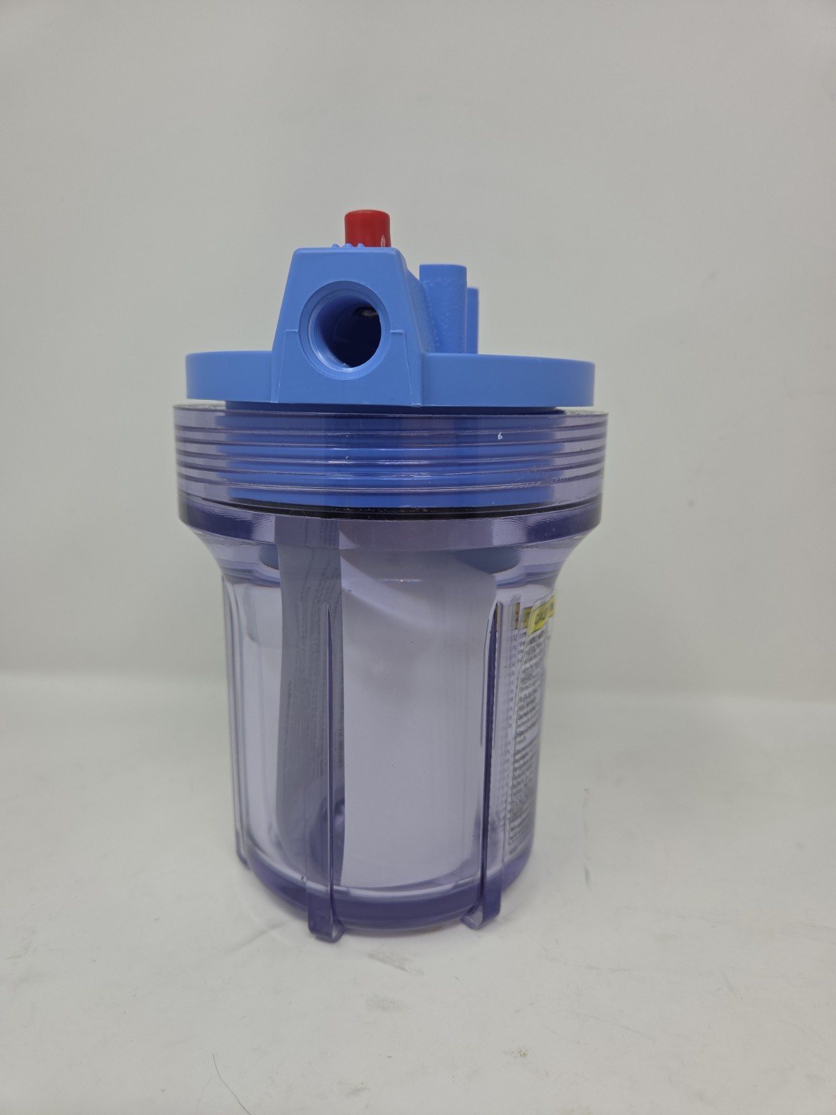 Pentek 158110 Standard 5 x 2.5 Clear Water Filter Housing (3/8 NPT) Open Box