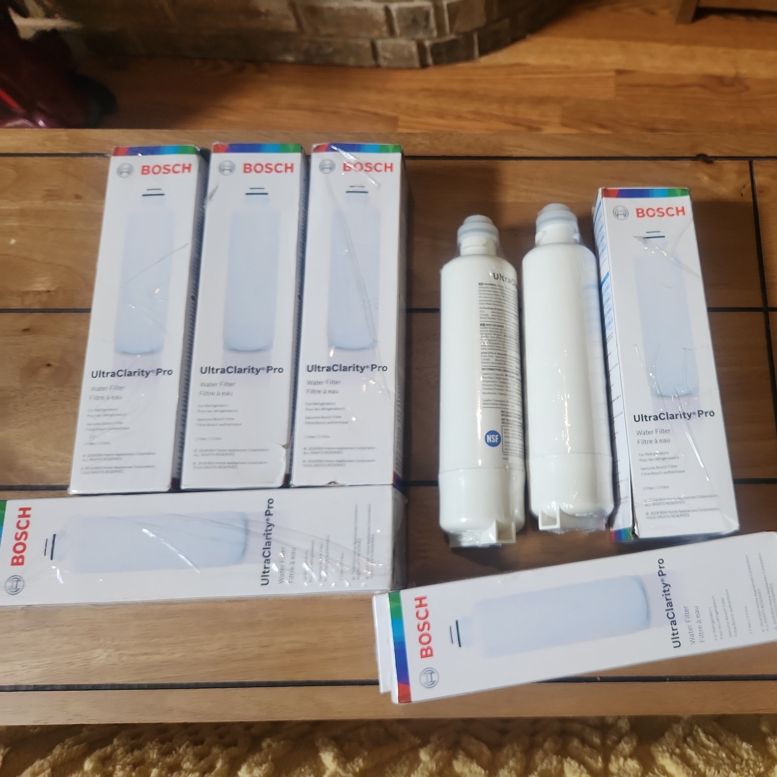 8 Refrigerator Water Filter Bosch Ultra Clarity Pro BORPLFTR50 11025825 11032531