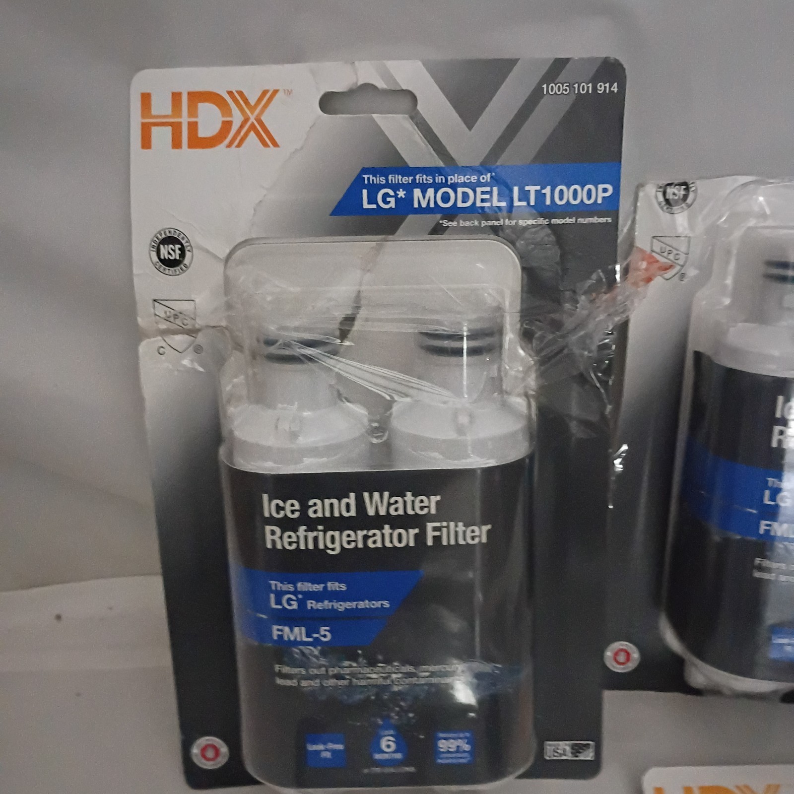 Replacement for LG Model LT1000P HDX FML-5-Open Box -6 Packs Of 2 (12 Filters)