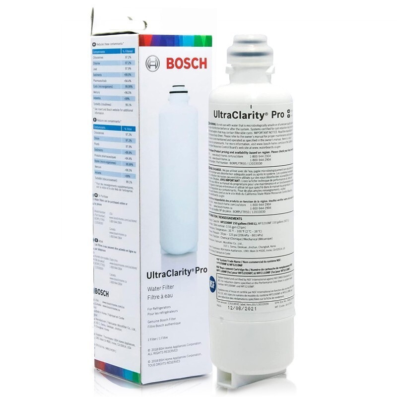 BOSCH, BORPLFTR55, RA450022, REPLFLTR55 UltraClarity Pro Water Filter Cartridge