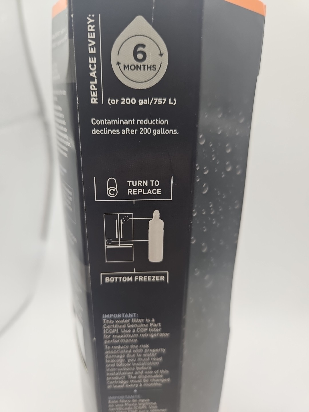 Ice and Water Refrigerator Filter 2 EDR2RXD1 Single NEW