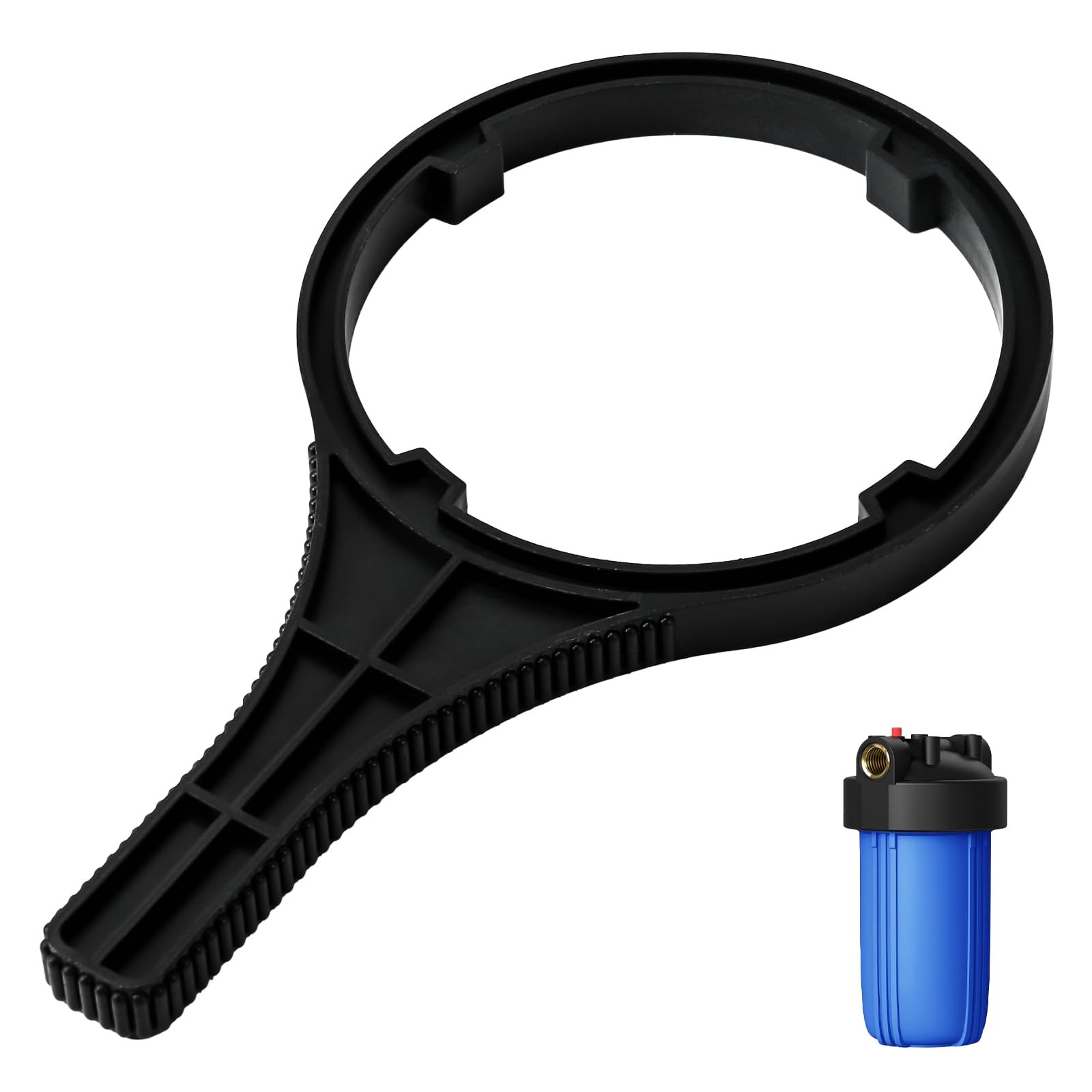 Heavy Duty Water Filter Wrench (6.38″ Max Inner Diameter) for Big Blue-Style