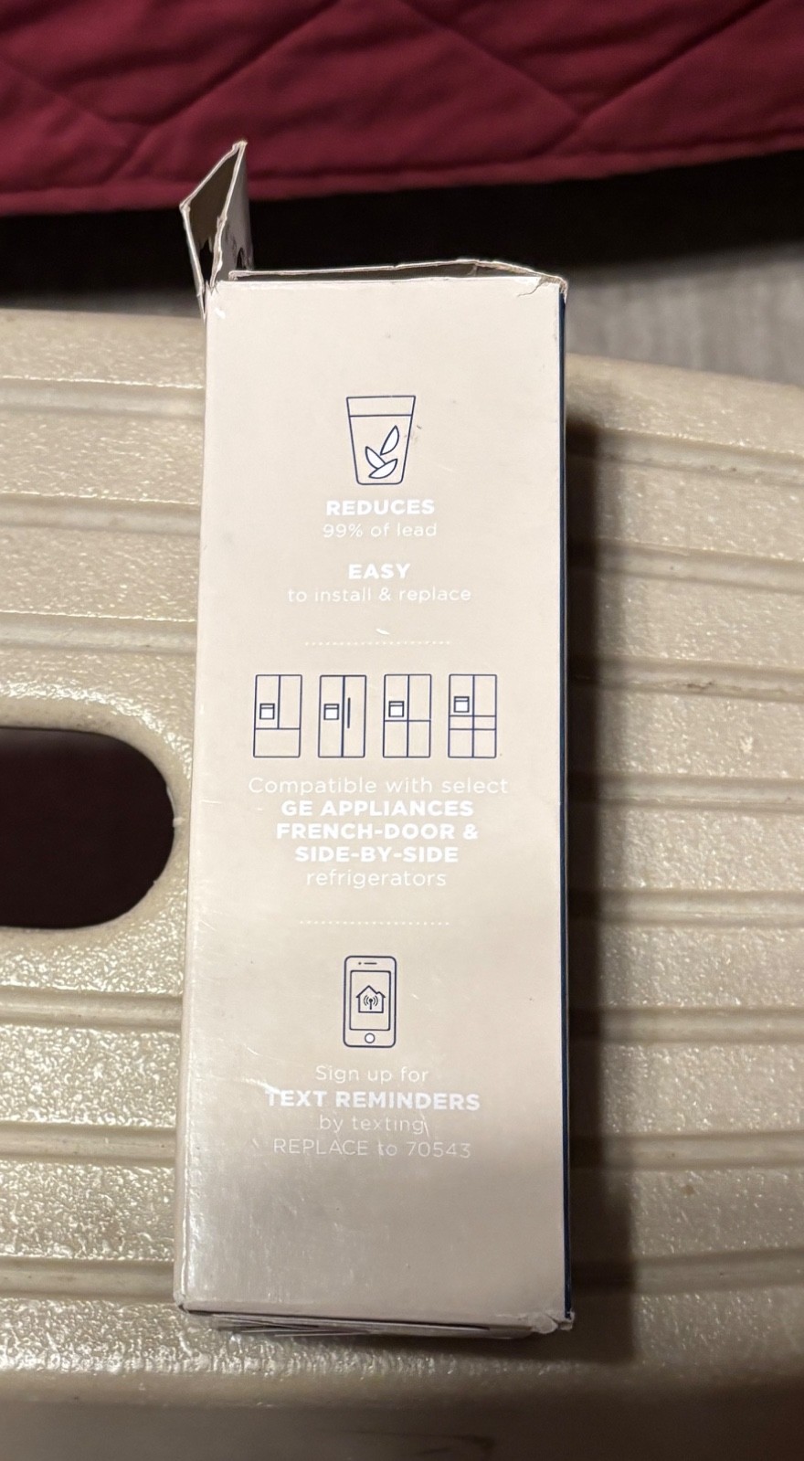 GE XWFE Refrigerator Water Filter Genuine Replacement