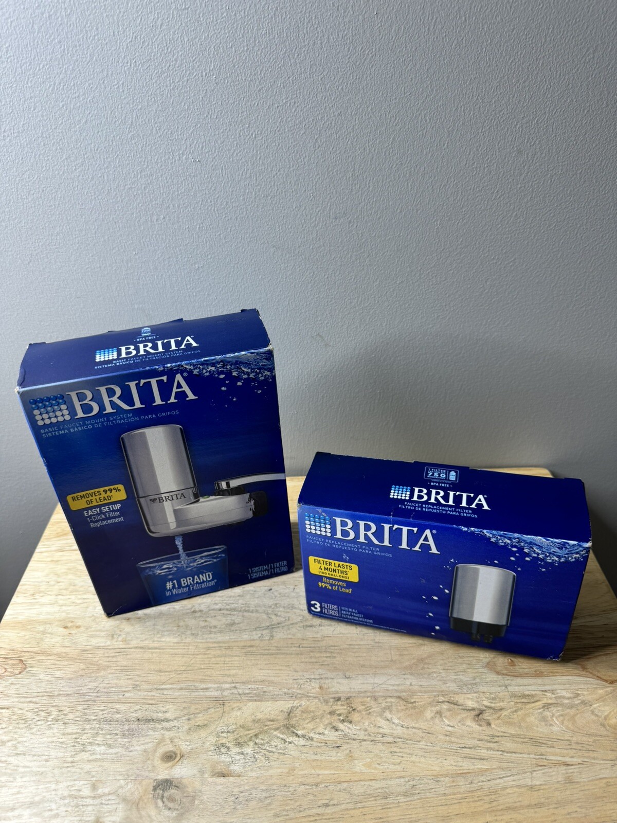 Brita Basic Faucet Mount Chrome And 2 Filters READ MORE