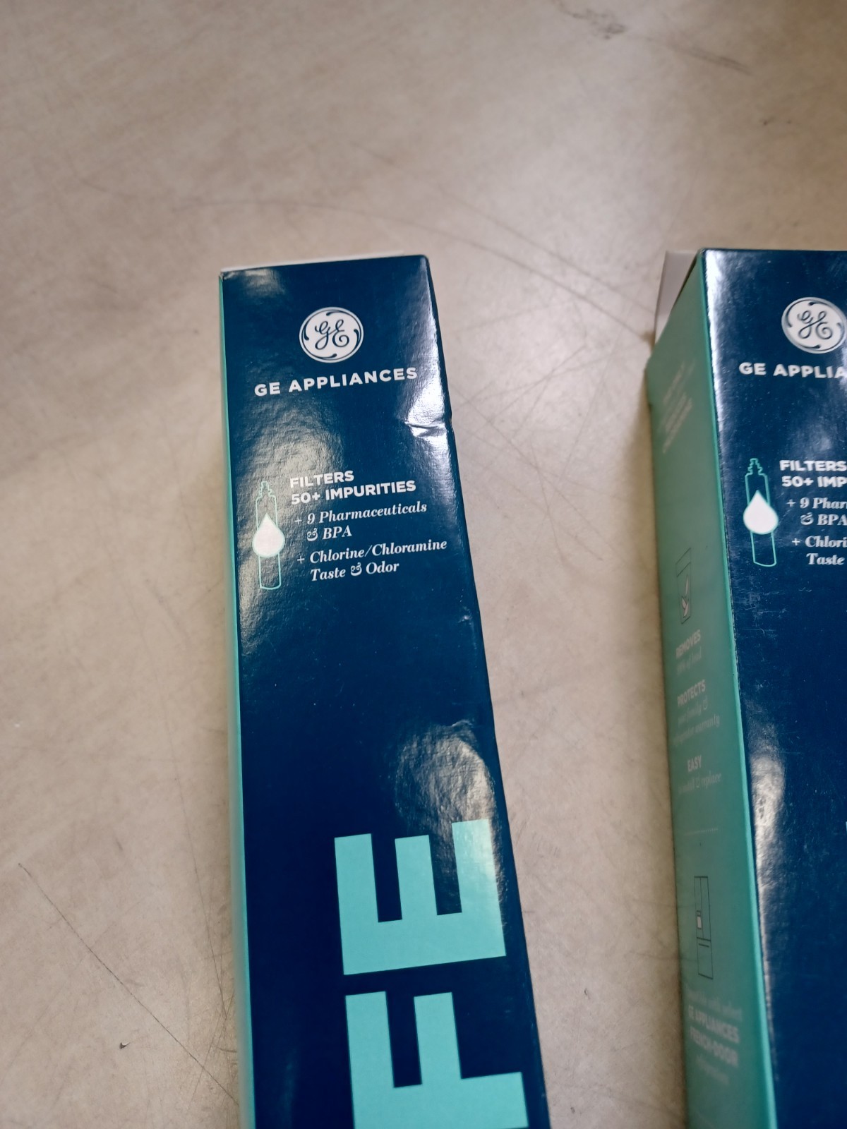 Lot Of 2 GE Appliances RPWFE Replacement Refrigerator Water Filter