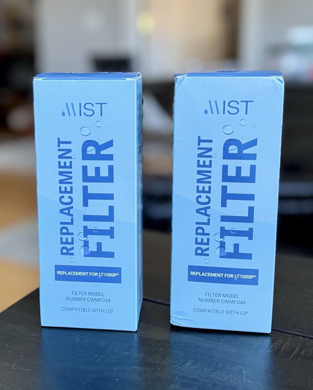 MIST Lt1000P – REPLACEMENT Water FILTERS Model CWMF044 Compatible w LG – 2 NEW