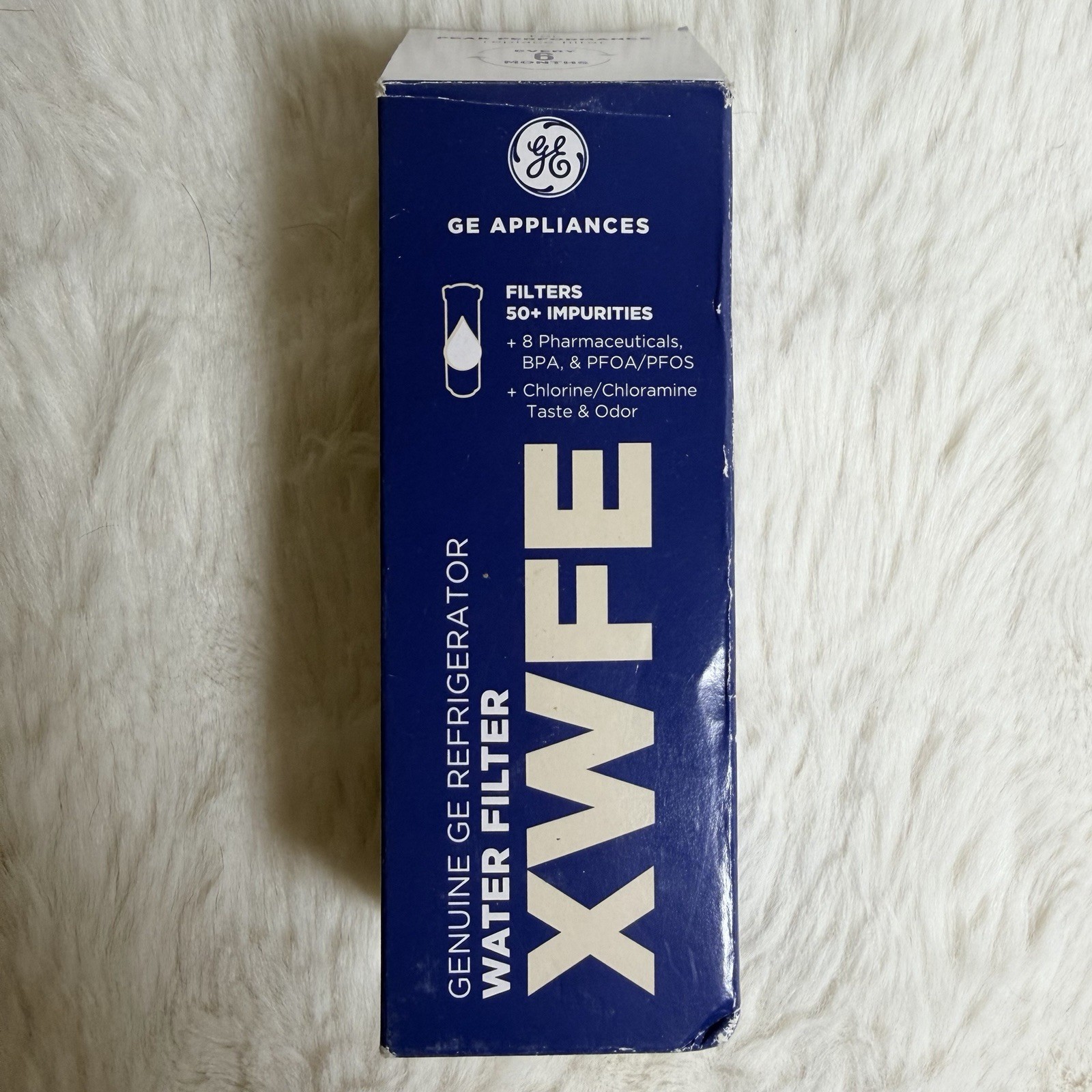 GE XWFE Refrigerator Water Filter No Chip New Open Box