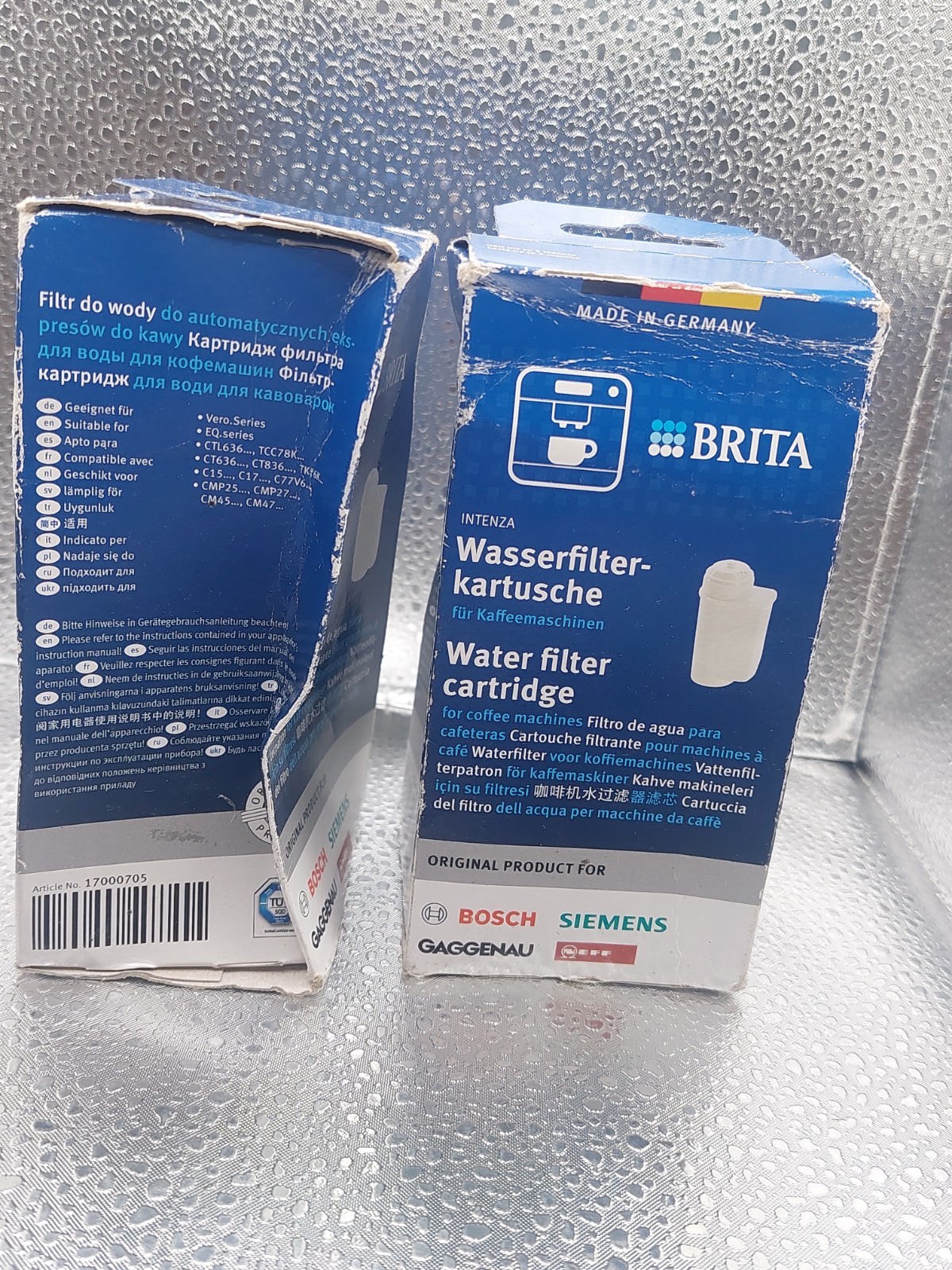 2x Bosch Brita Intenza 17000705 Water Filter for Coffee Machines ~FAST FREE SHIP