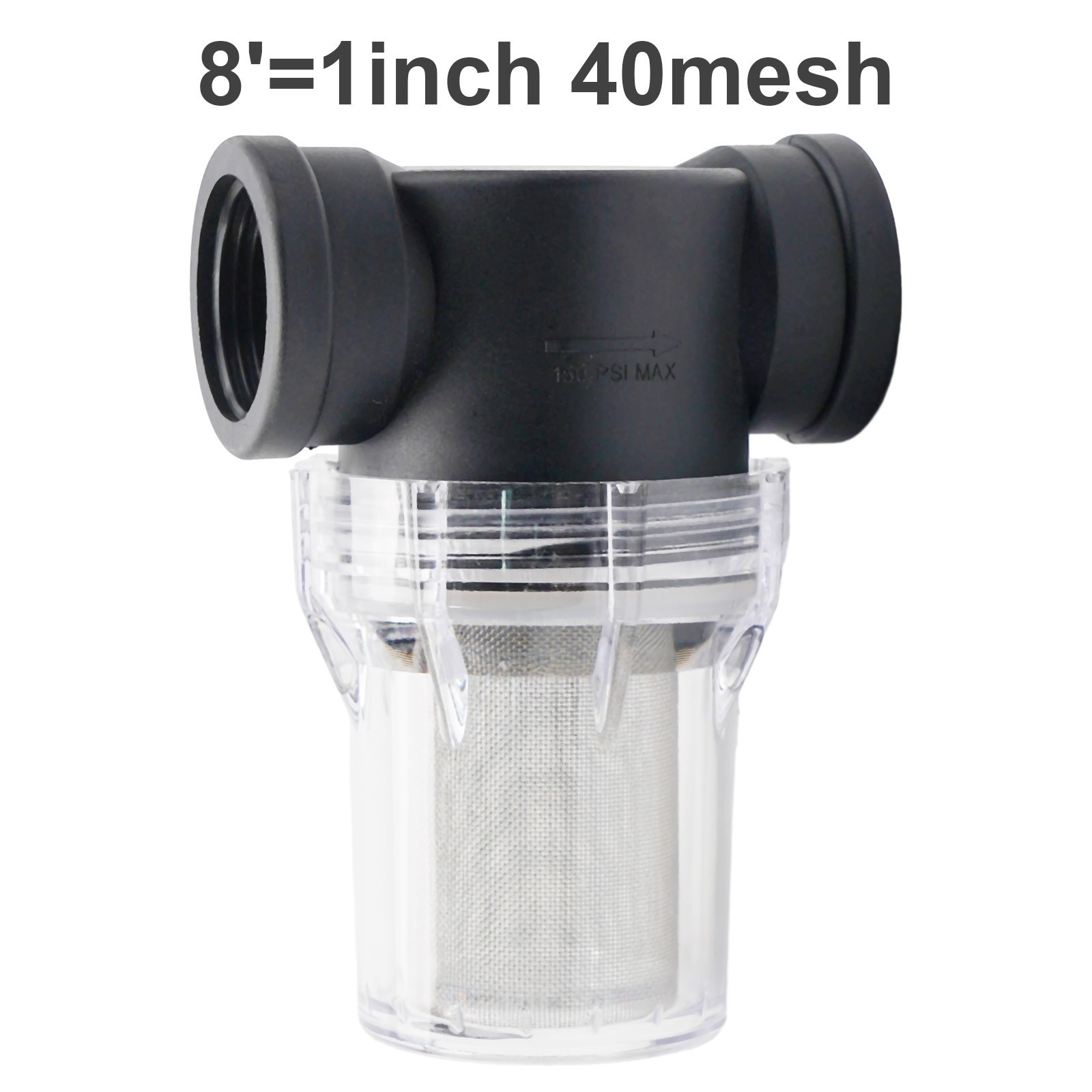 Watering Pipe Filter Filter Screen Water Pipe Filter 1/2» 3/4» 1»