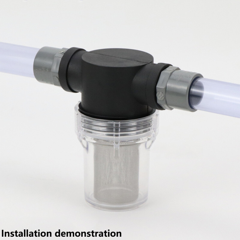 G1/2″ 3/4″ 1″ 40 Mesh Strainer Water Pump Filter Garden Irrigation High Flow New