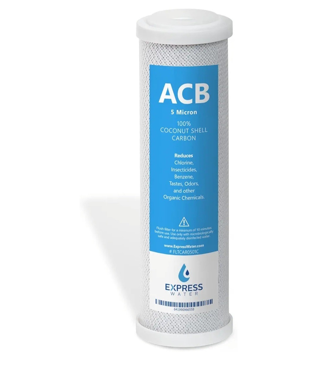 Express Water – 2Pack Activated Carbon Block ACB Water Filter Replacement – 5 M