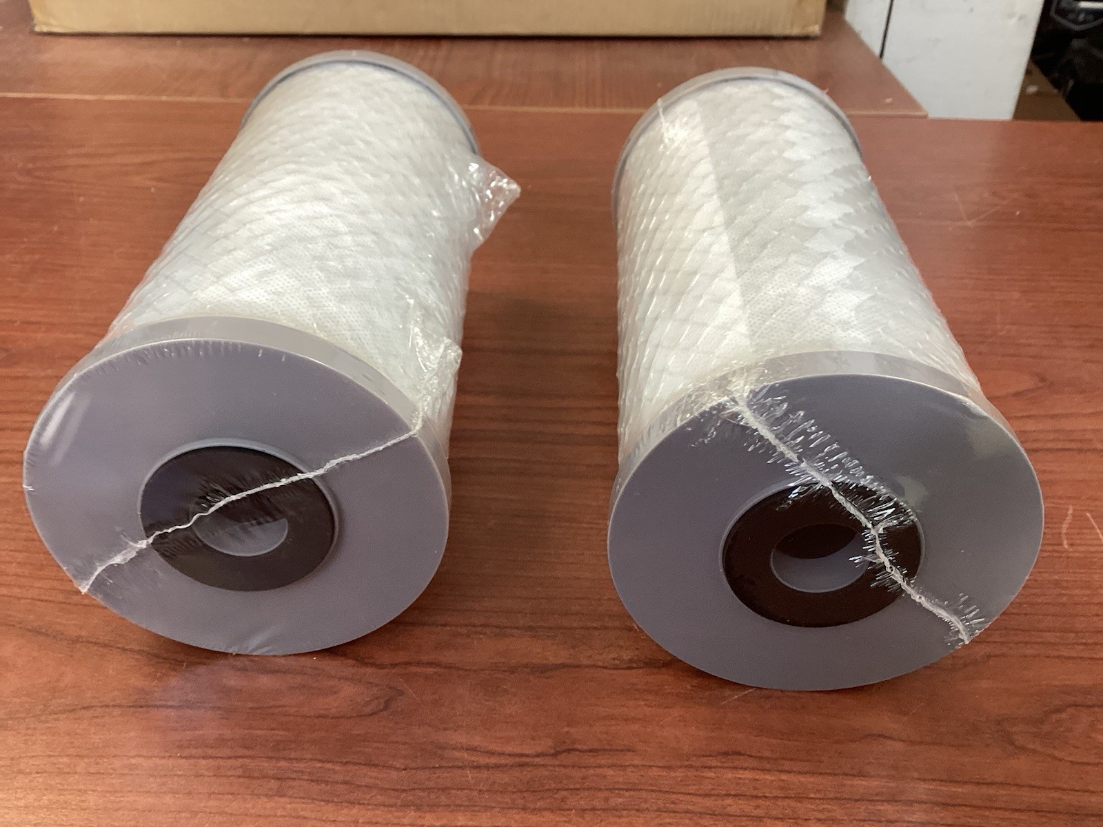 NEW 5 Micron 9.75in x 4.5in Sediment Carbon Block Water Filter 2PK B57