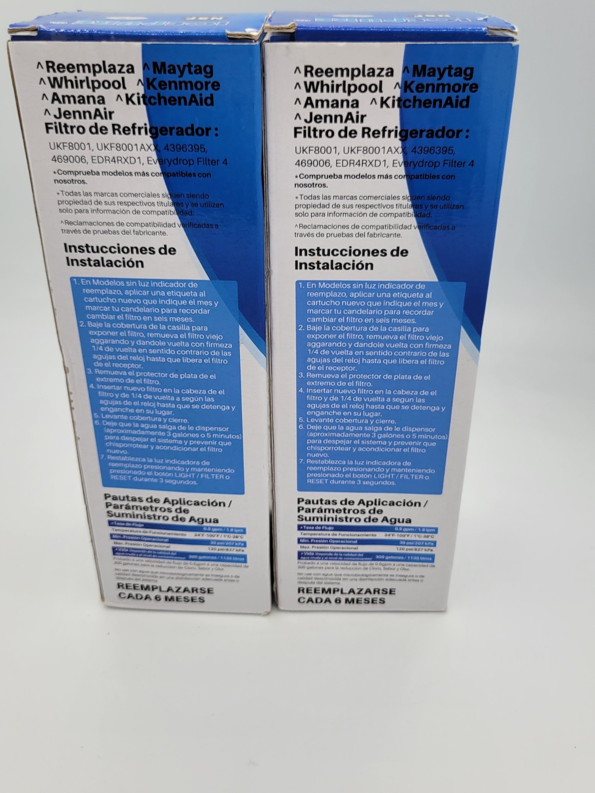 2 Packs IcePure Refrigerator Water Filter Replacement Filter RWF0900A