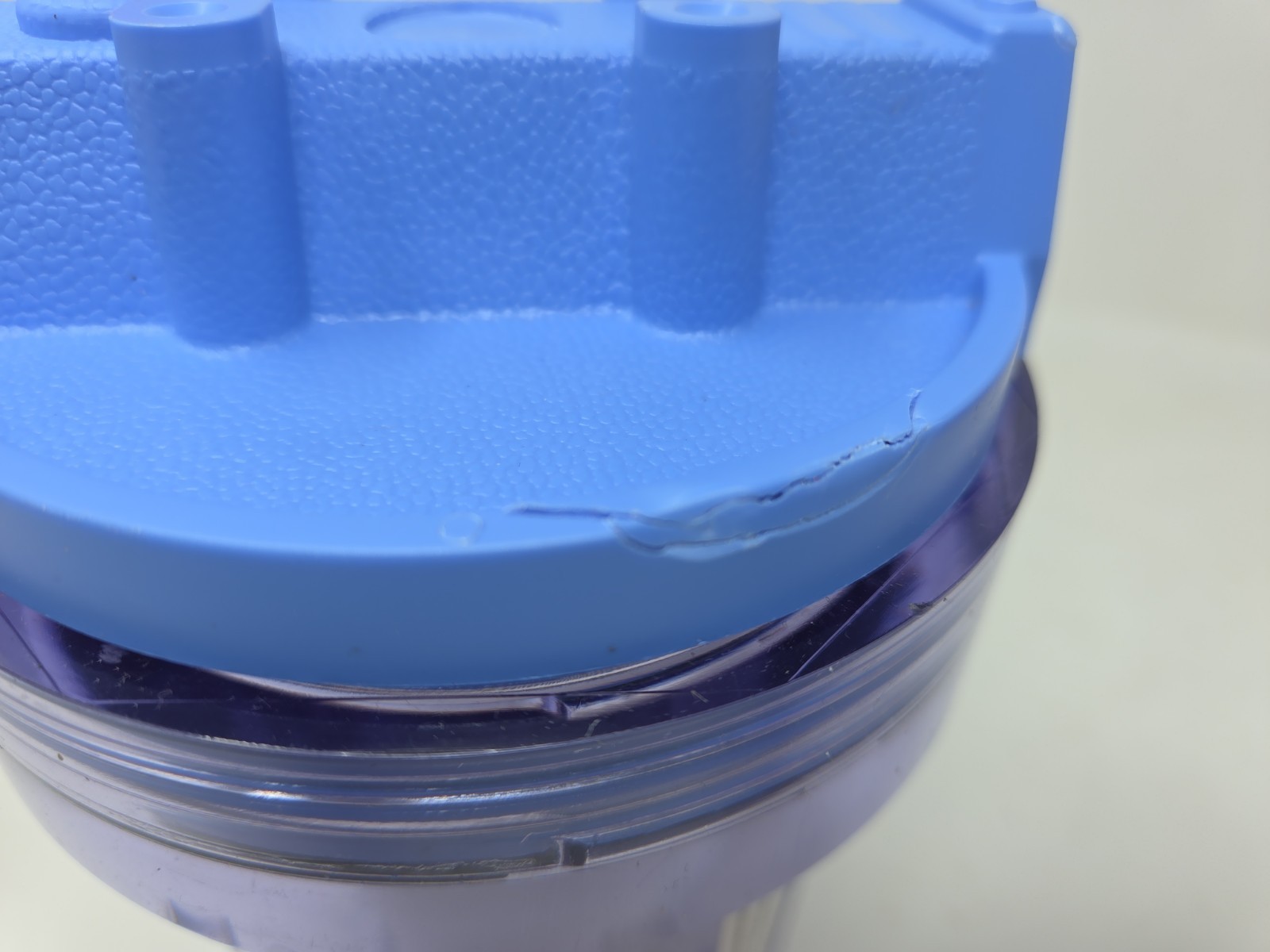 Pentek 158110 Standard 5 x 2.5 Clear Water Filter Housing (3/8 NPT) Open Box
