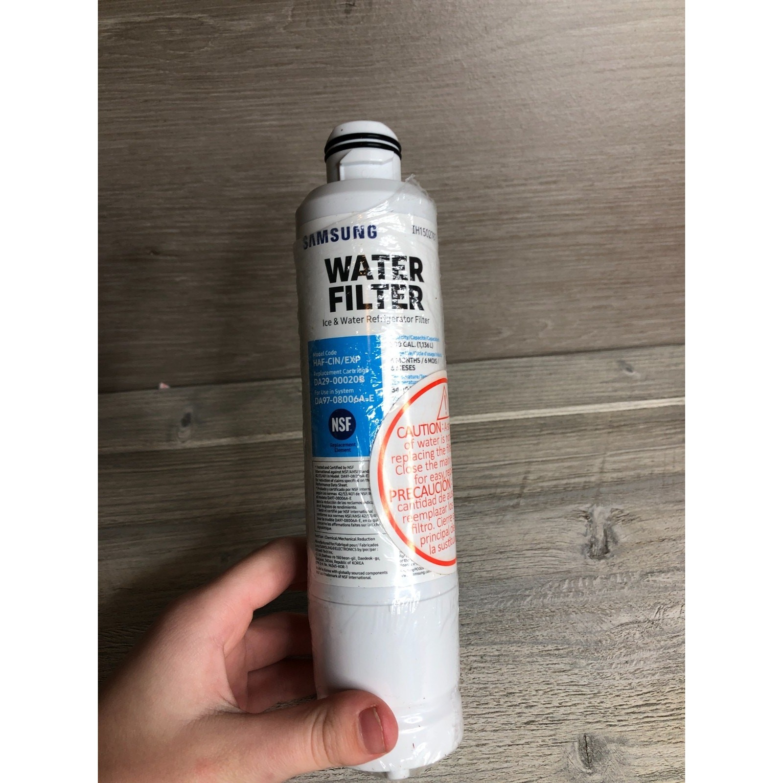 Samsung DA29-00020B HAF-CIN/EXP Refrigerator Ice Water Filters Lot of 2