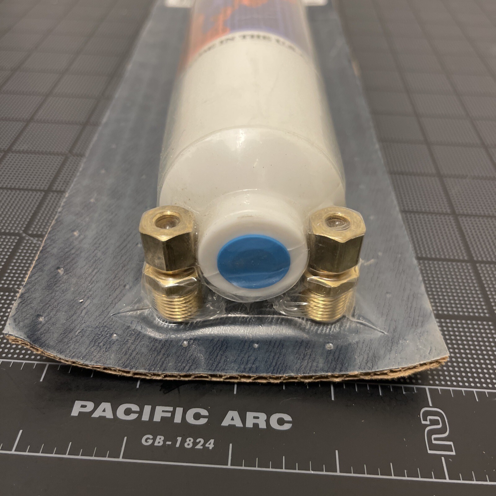Omnipure SCL10 Scale Inline Water Filter, Flow Rate 0.5GPM,10 Microns + Fittings