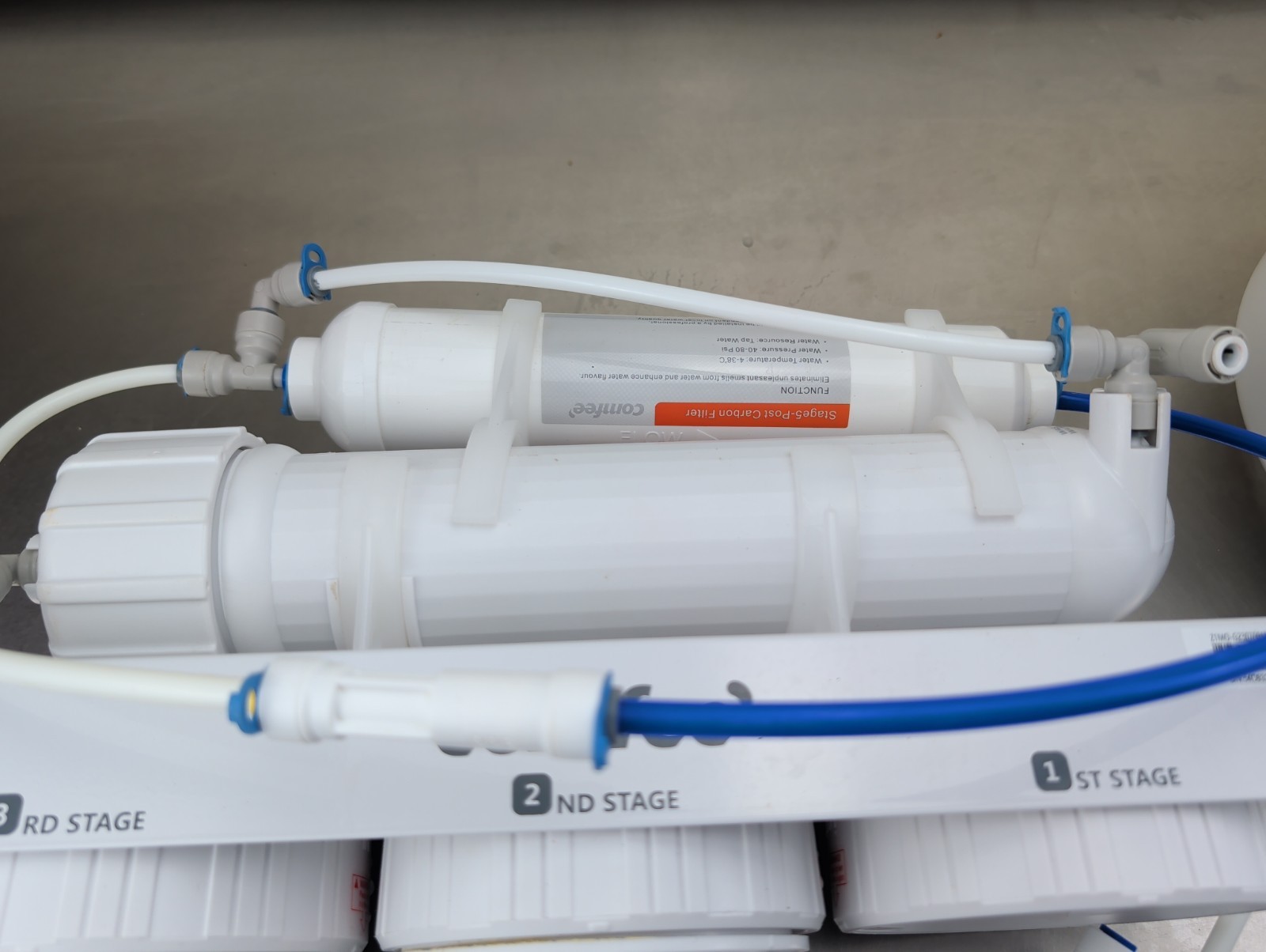 Comfee 5 stage Reverse Osmosis Water 75 GPD CMP10 Filter (Missing Stage One)