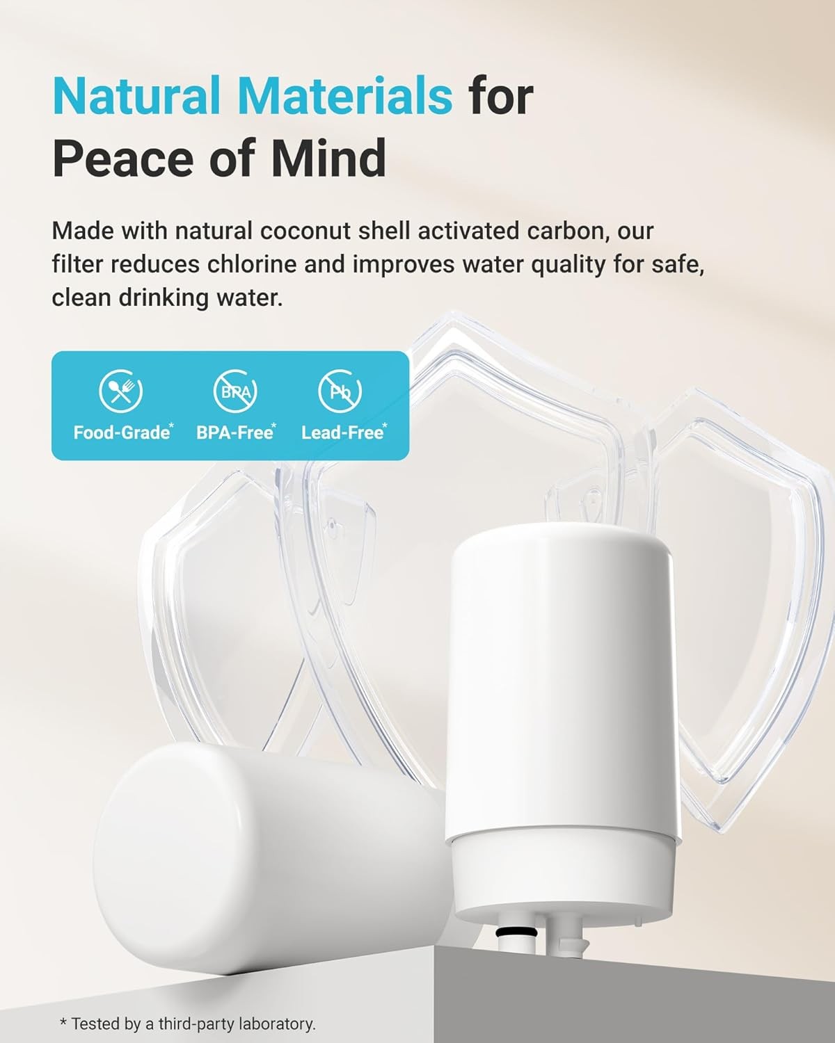Replacement for Brita Faucet Filter, Brita 36311 On Tap Water Filtration System