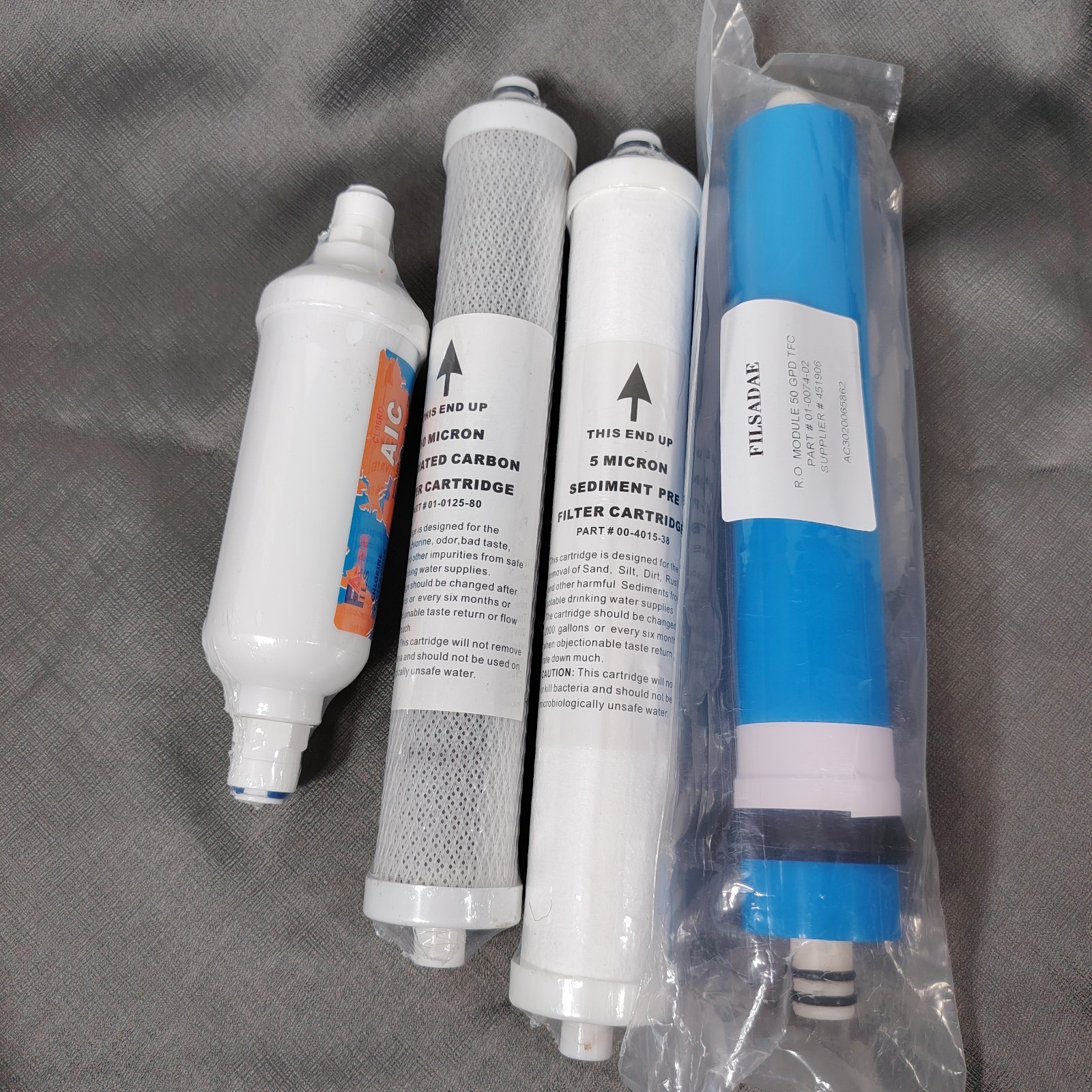 4pcs/SET~CL06RO CL-Series Replacement Inline Water Filter fits Microline,Sealed