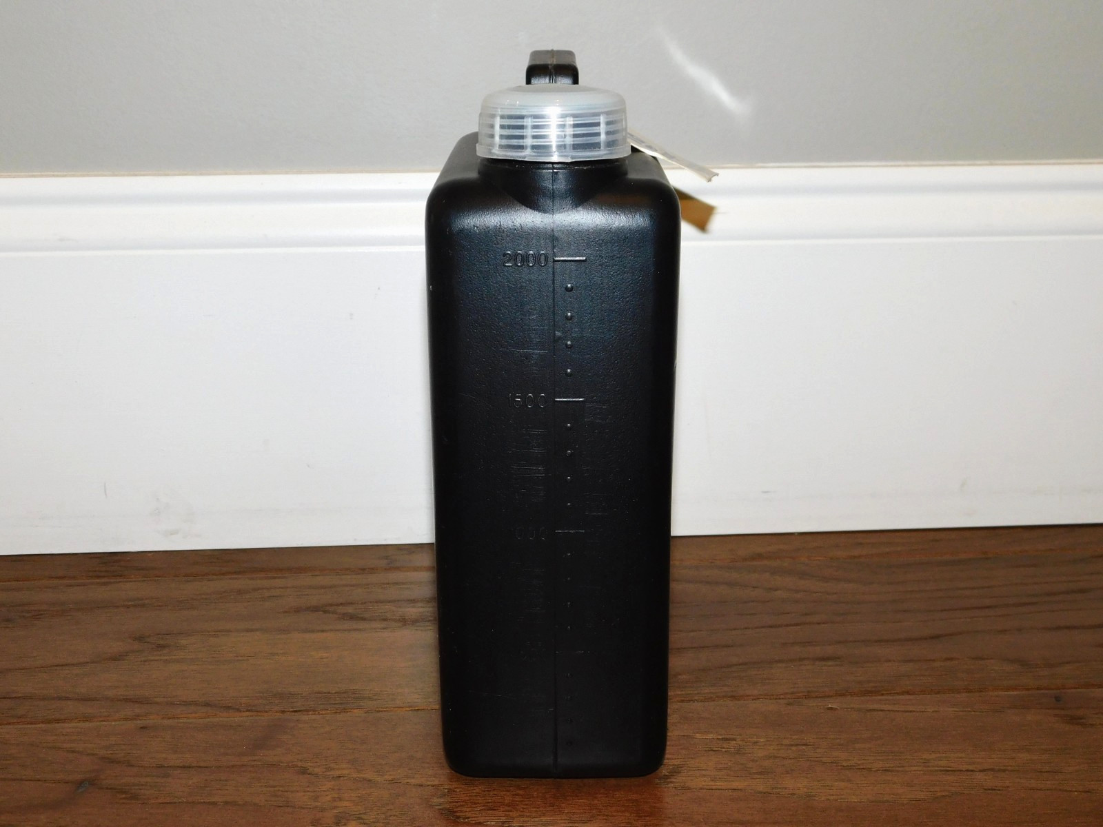 Enagic 2 Liter Black Water Bottle BPA Free Strong Acidic Alkaline Ionized