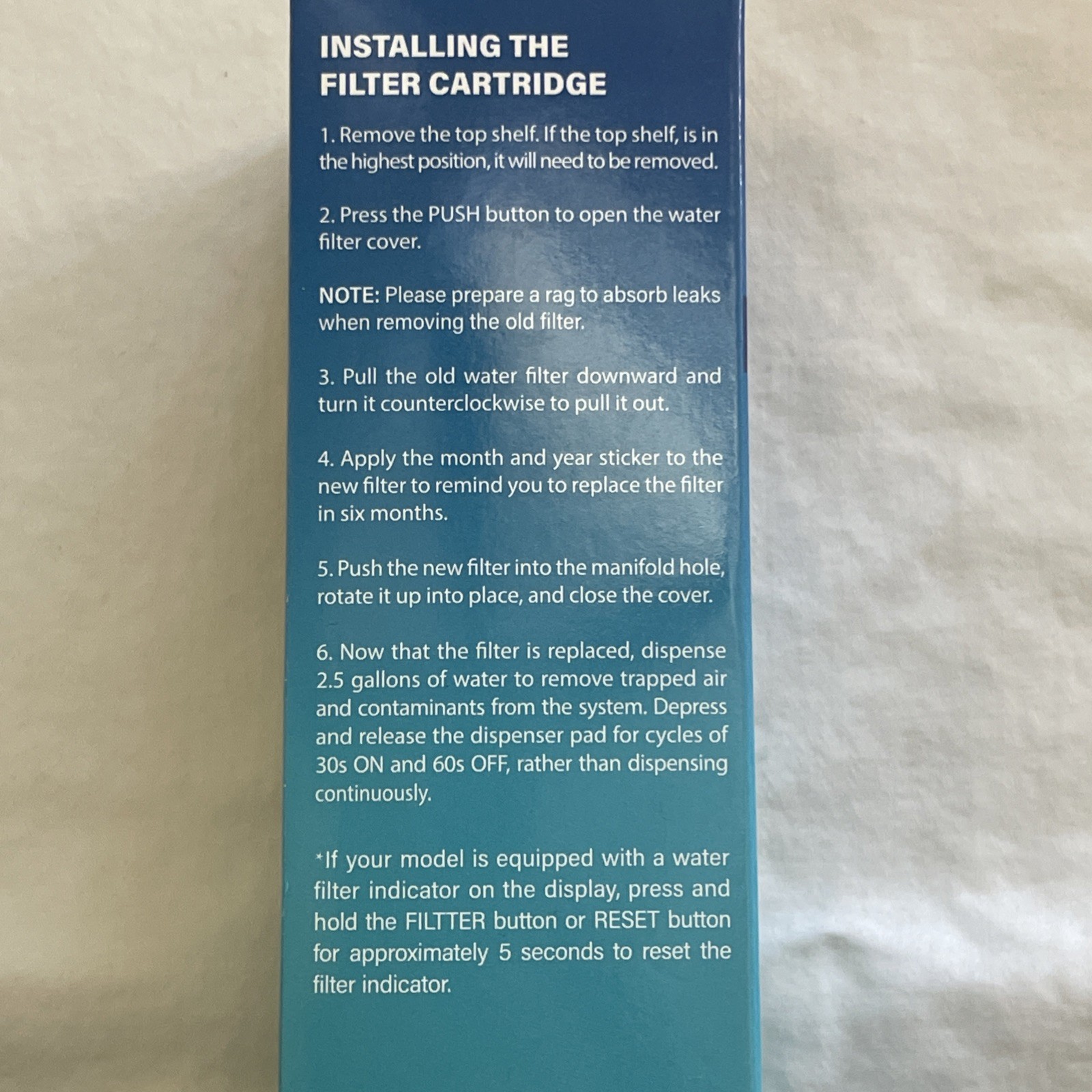 LOT of Leave Water Filter Replacments LV-1000P LG LT1000P ADQ747935 Premium NIB!
