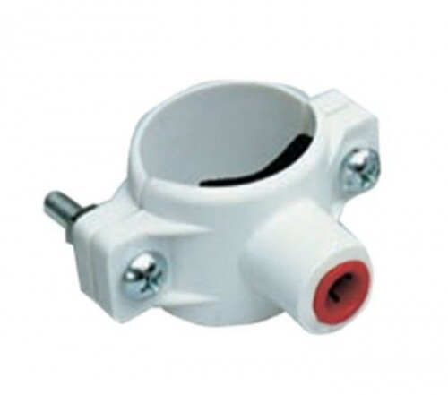 Mur-Lok 1/4” Quick Connect x 1.5” Drain Saddle for RO. MADE IN USA