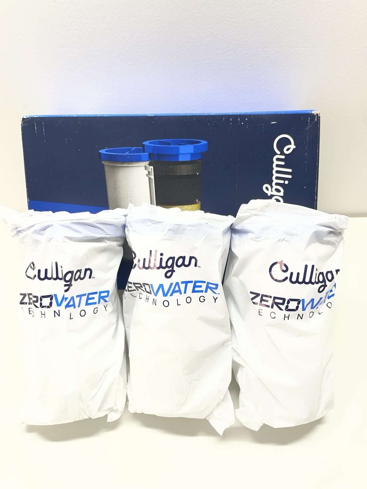 3 PACK Culligan with ZeroWater Technology Water Filter 5-Stage Advanced ZEROF03