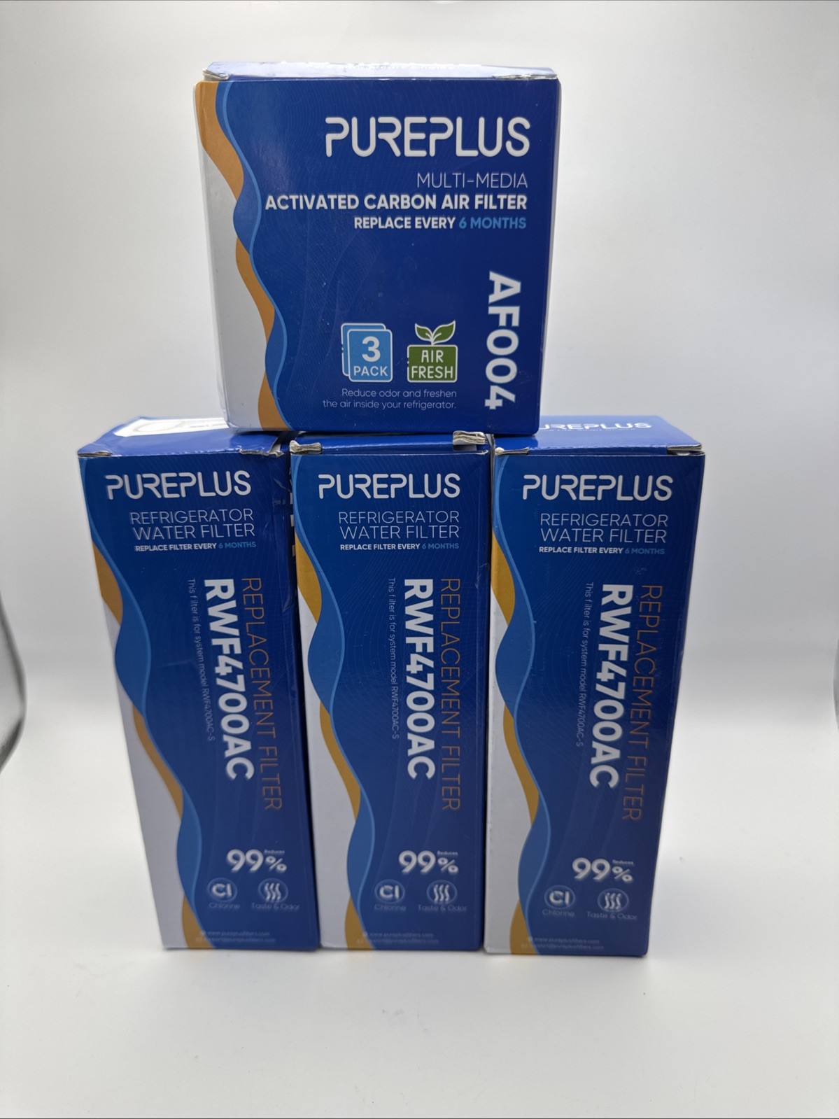 PUREPLUS RWF4700AC Fit for LG LT1000P LT1000 LT1000PC & Air Filter, 3Pack Read