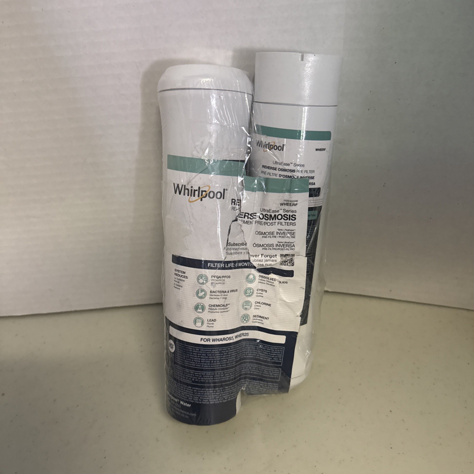 WHIRLPOOL 2-Pack Reverse Osmosis Water Filters WHEERF