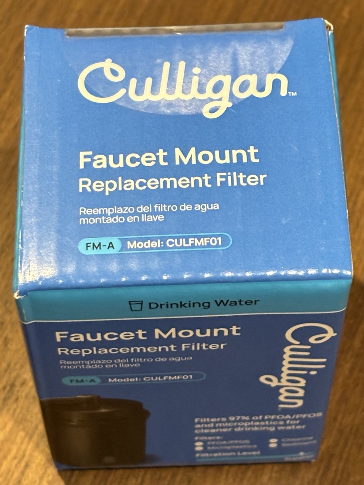 Culligan Faucet Mount Replacement Filter. Model CULFMF01. Filtration: Superior