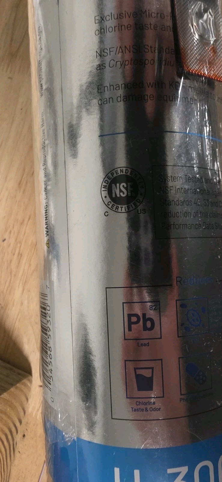 Pentair Everpure H-300-NXT Quick-Change Filter Cartridge, EV927441, 0.5 Micron