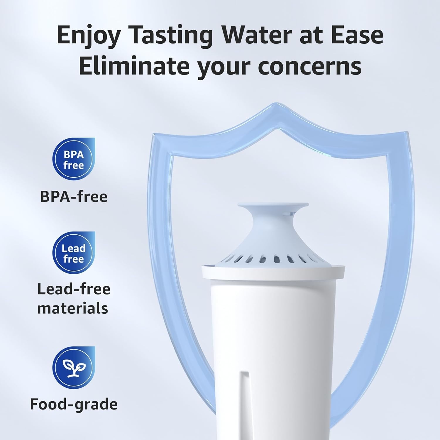 Replacement Alkaline Filters for Brita – Removes Impurities & Boosts Health