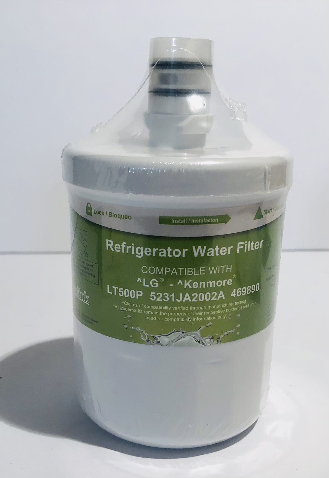 AQUALINK LT500P Refrigerator Water Filter Compatible with LG 5231JA2002A