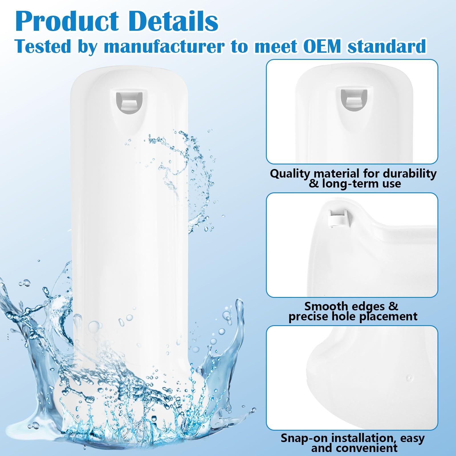 WP67006331 67006331 Replacement for Whirlpool Water Filter Lid, Replaces Part…