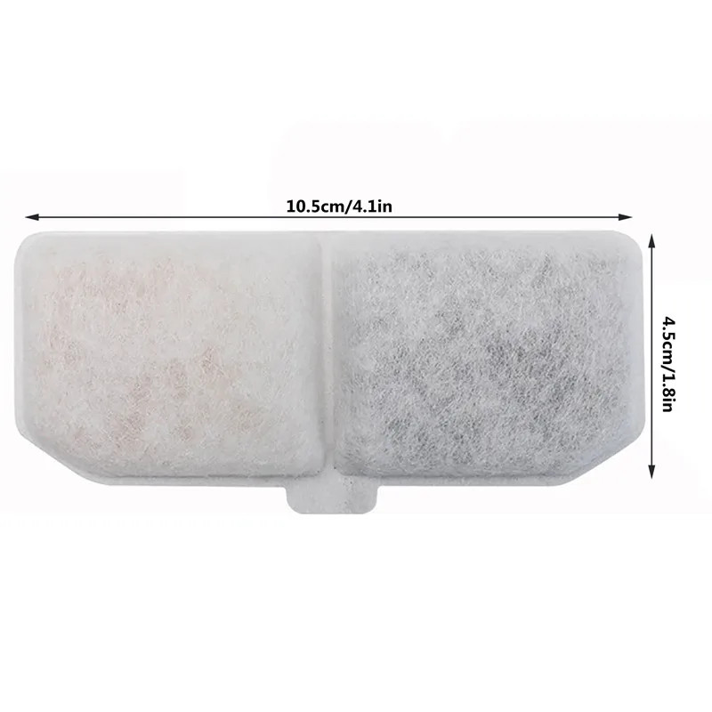 Replaced Activated Carbon Filter Replacement For Cat Water Drinking