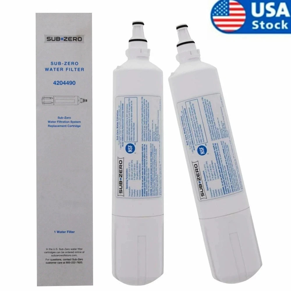 2 Packs SUB-ZERO 4204490 Refrigerator Water Filter