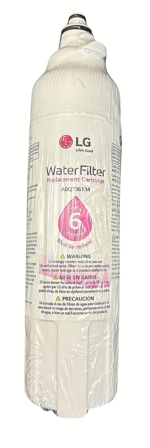 LG Water Filter Replacement Cartridge LT800P Refrigerator 200 Gal Cap ADQ736134