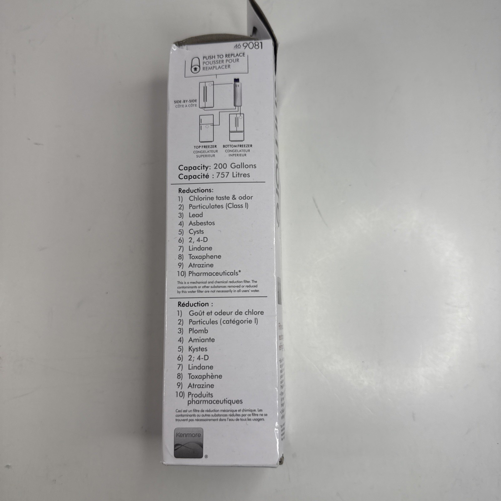Kenmore 469081 Refrigerator Water Filter – White 1pc