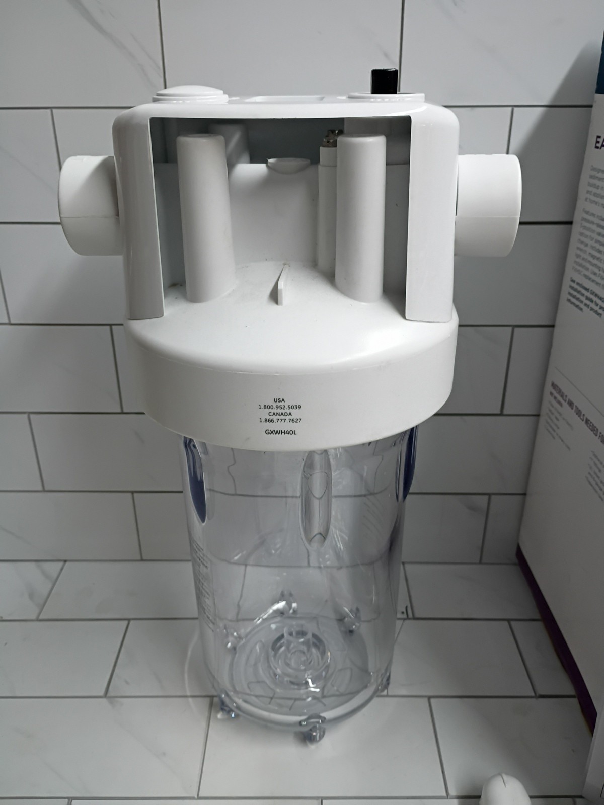 GE Whole House GXWH40L Water Filtration System New Open Box 084691144779