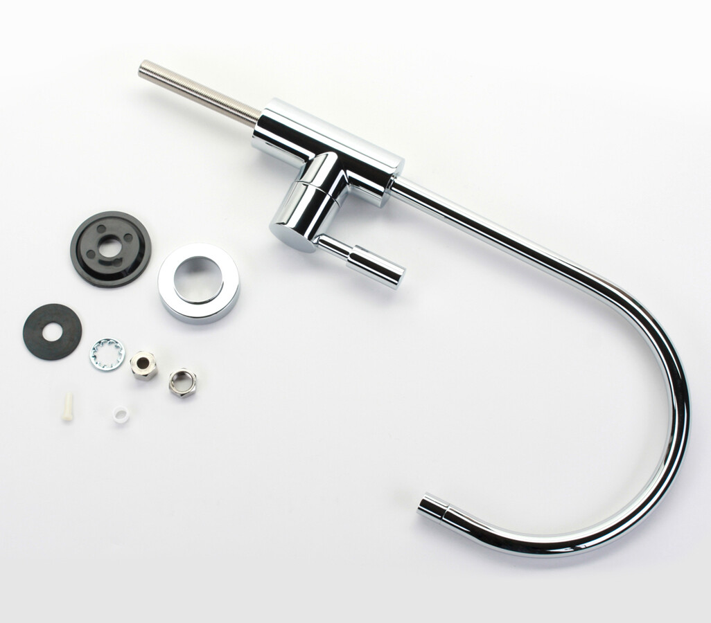 Premium Drinking Reverse Osmosis 5 Stage 50 GPD Module, Chrome Faucet